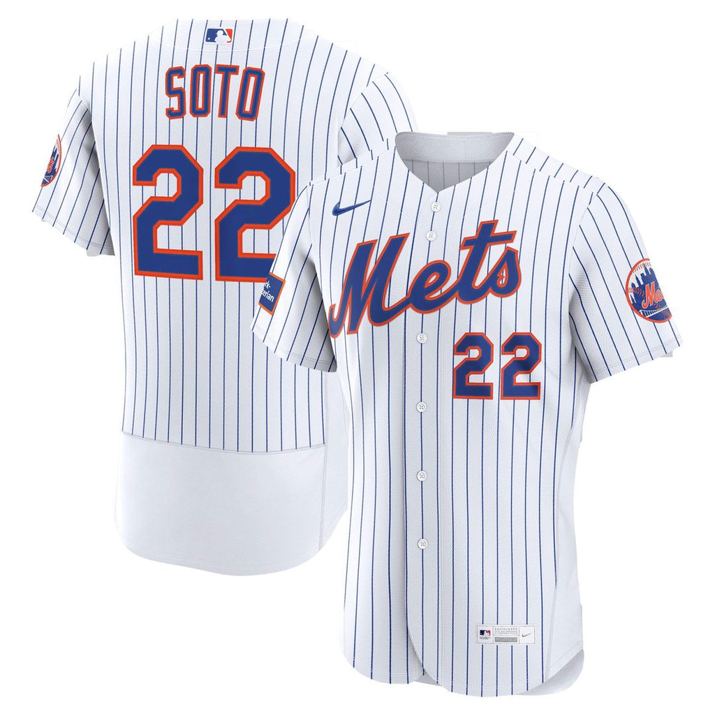 Juan Soto New York Mets Alternate Authentic Sponsor Patch Jersey - Black