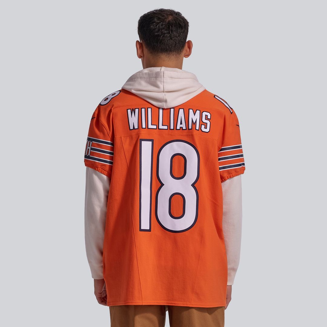 Caleb Williams Chicago Bears Alternate Elite Jersey - Orange
