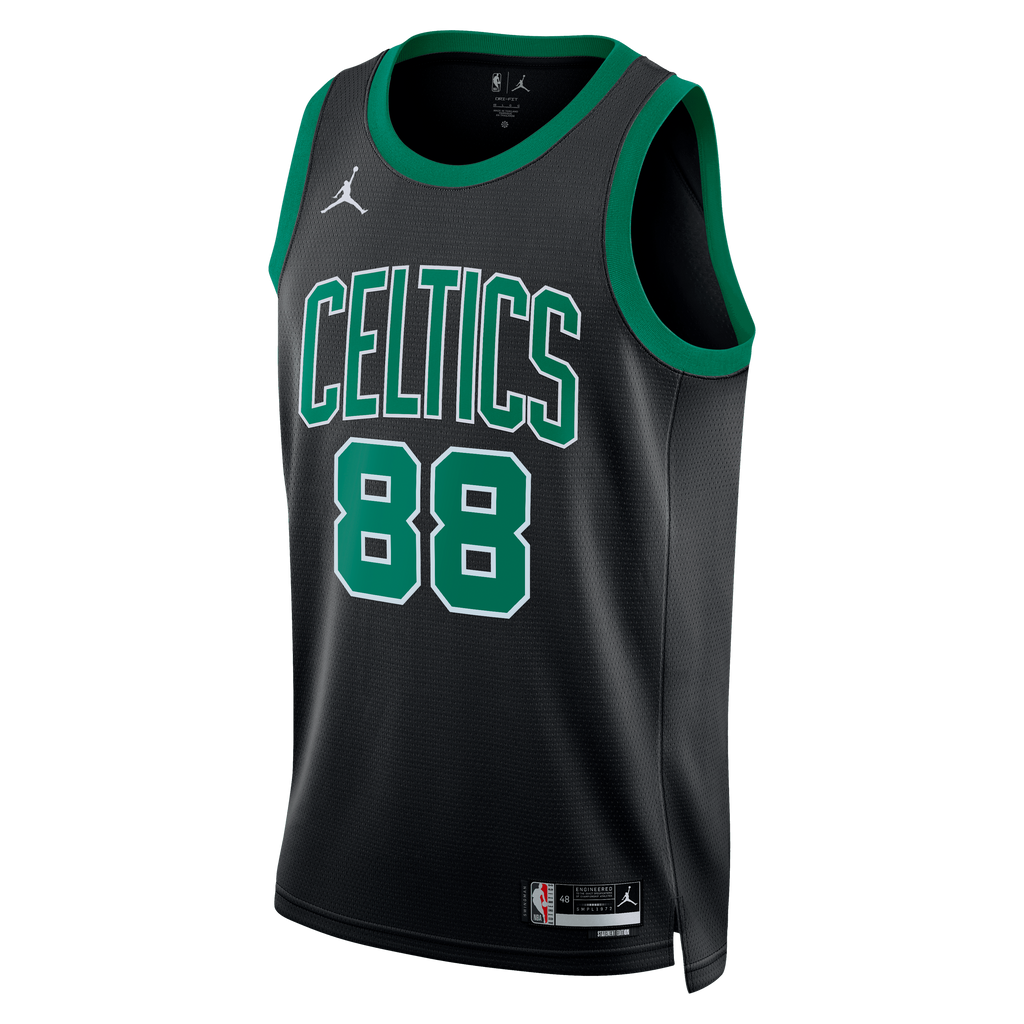 Boston Celtics Jersey - Black - Neemias Queta - Unisex
