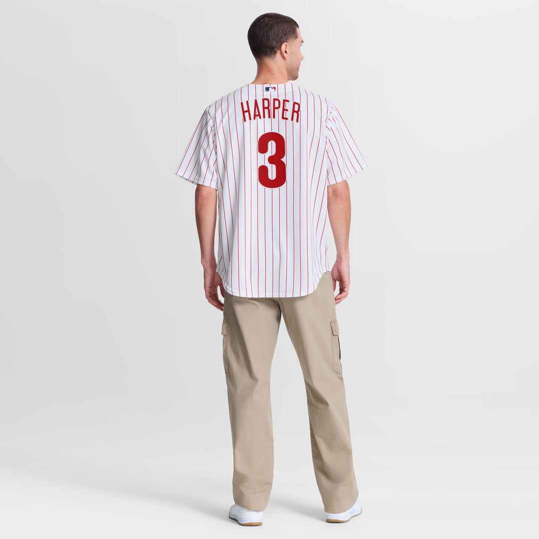 Bryce Harper Philadelphia Phillies Home Jersey - White