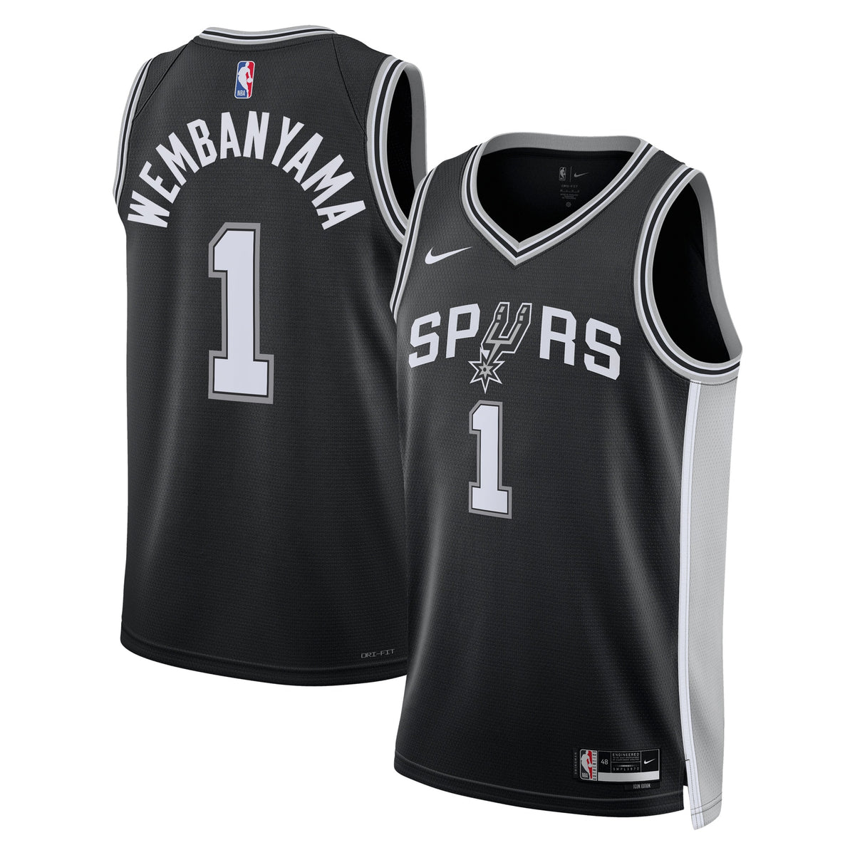 San Antonio Spurs Jersey - Victor Wembanyama - Mens