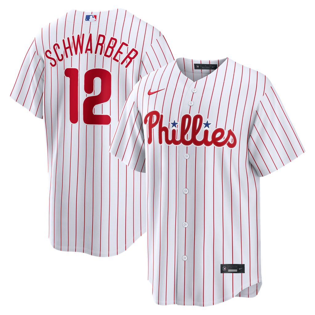 Kyle Schwarber Philadelphia Phillies Home Jersey - White