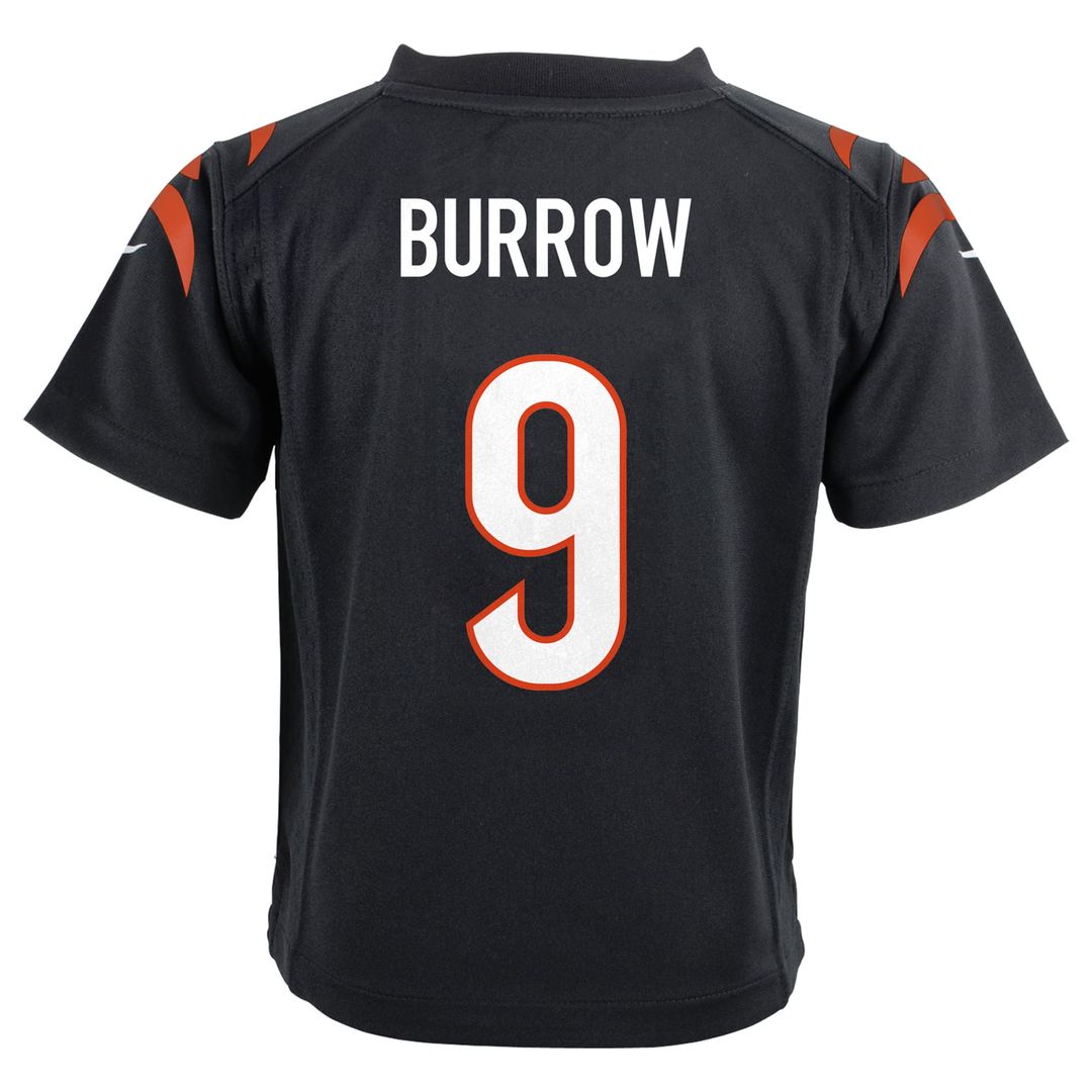 Joe Burrow Cincinnati Bengals Preschool Jersey - Black