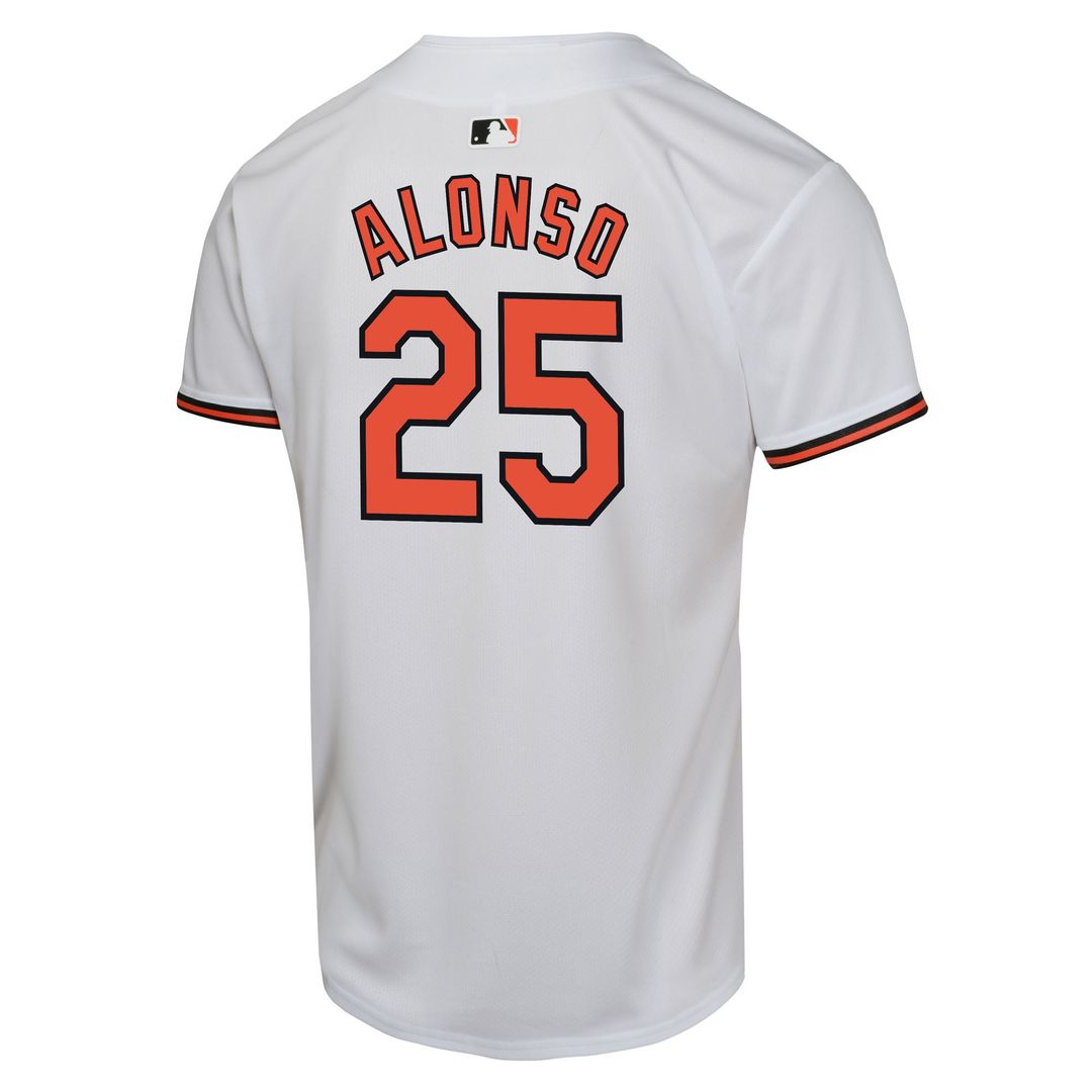 Pete Alonso Baltimore Orioles Youth Jersey - White
