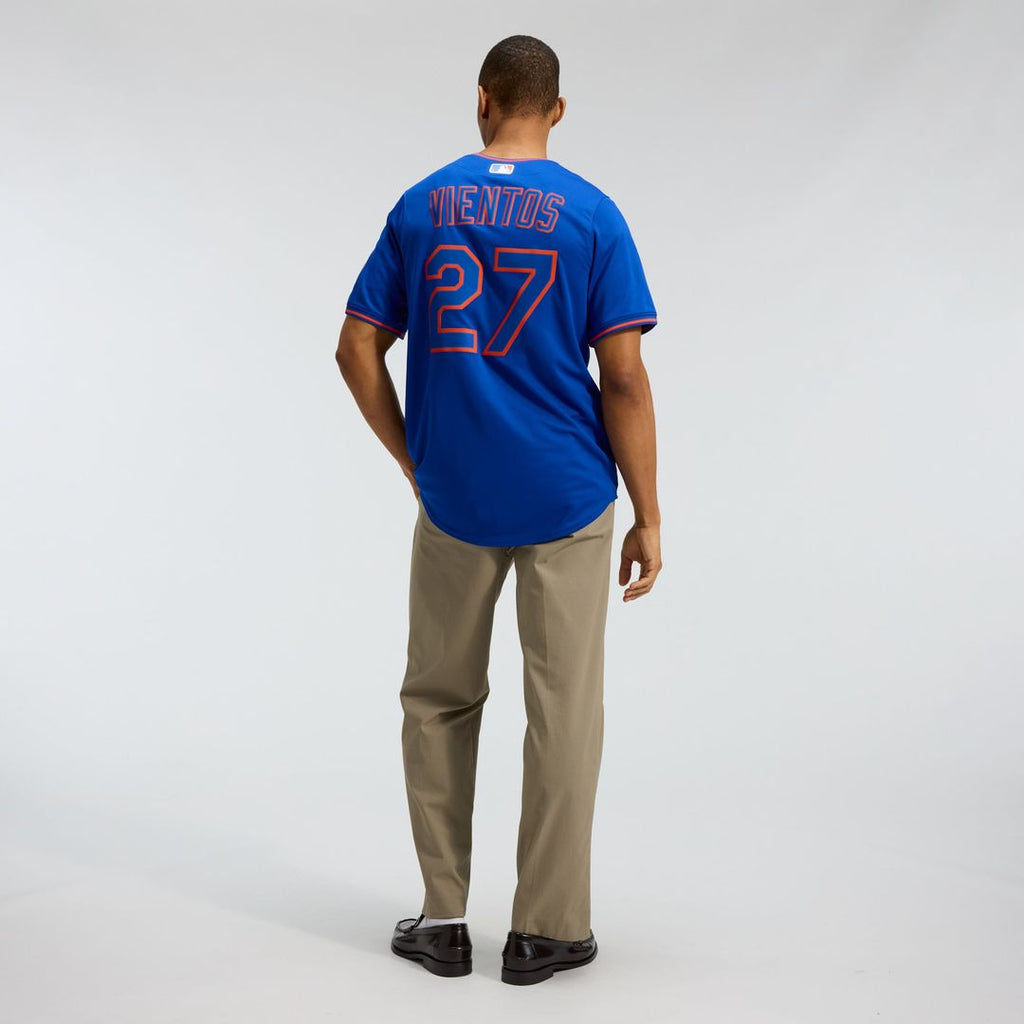 Mark Vientos New York Mets All-Star Jersey - Gray