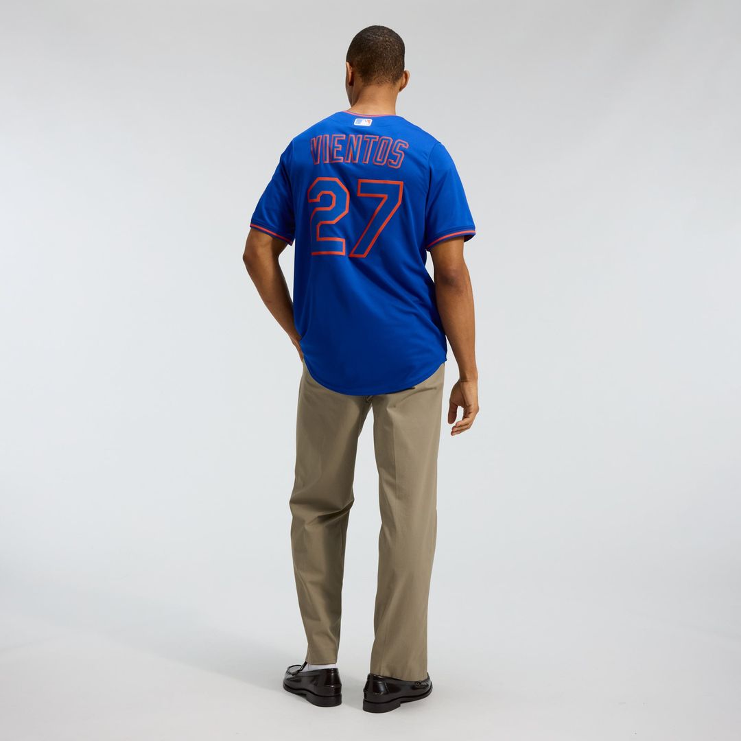Mark Vientos New York Mets All-Star Jersey - Gray