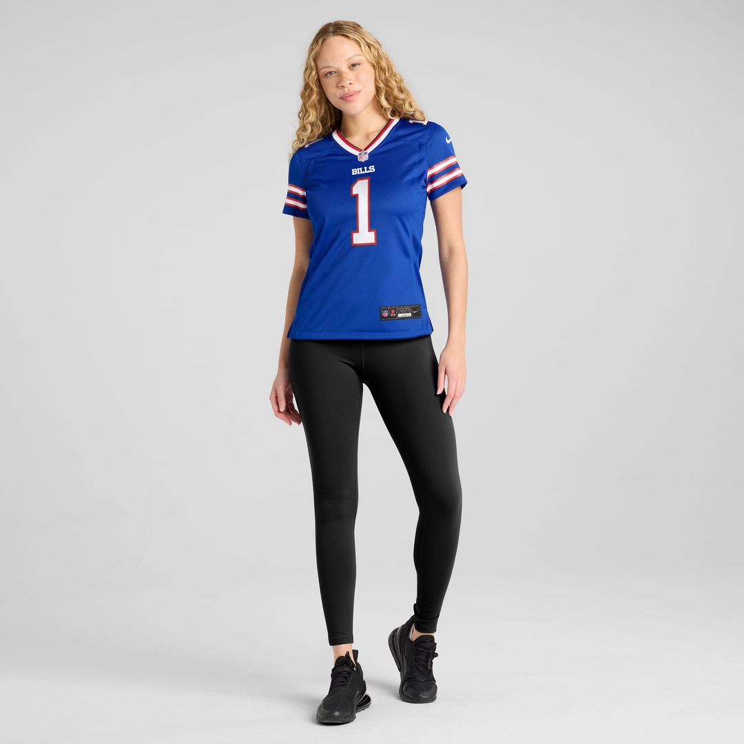 Number 1 Mom Buffalo Bills Women's Jersey - Royal
