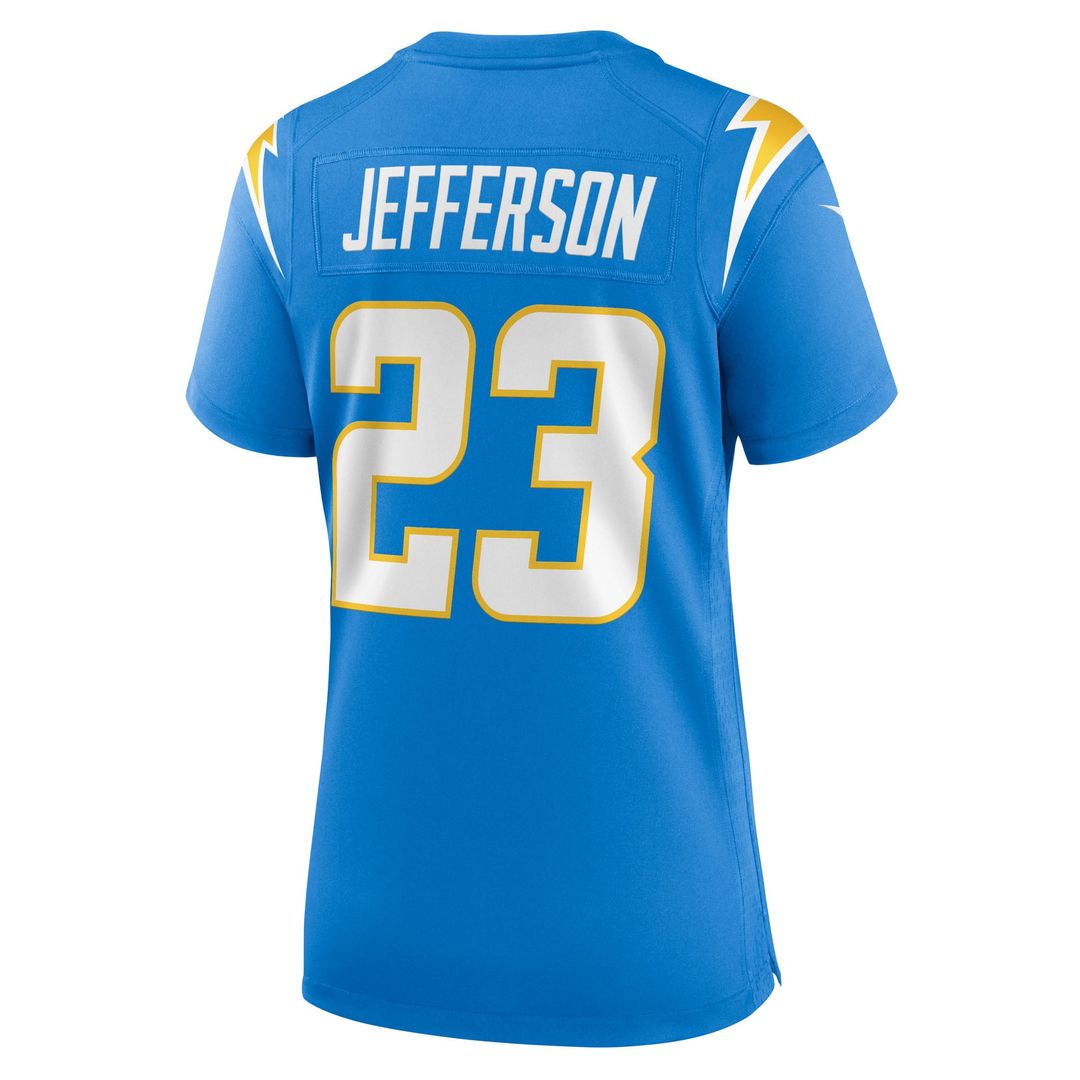 Tony Jefferson Los Angeles Chargers Women's Team Jersey - Powder Blue