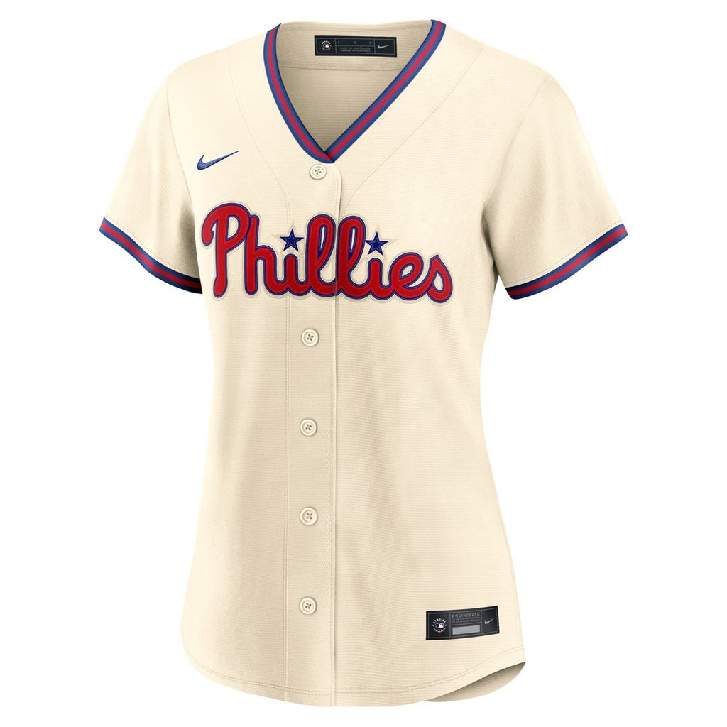 Bryce Harper Philadelphia Phillies Women's Alternate Jersey - Cream