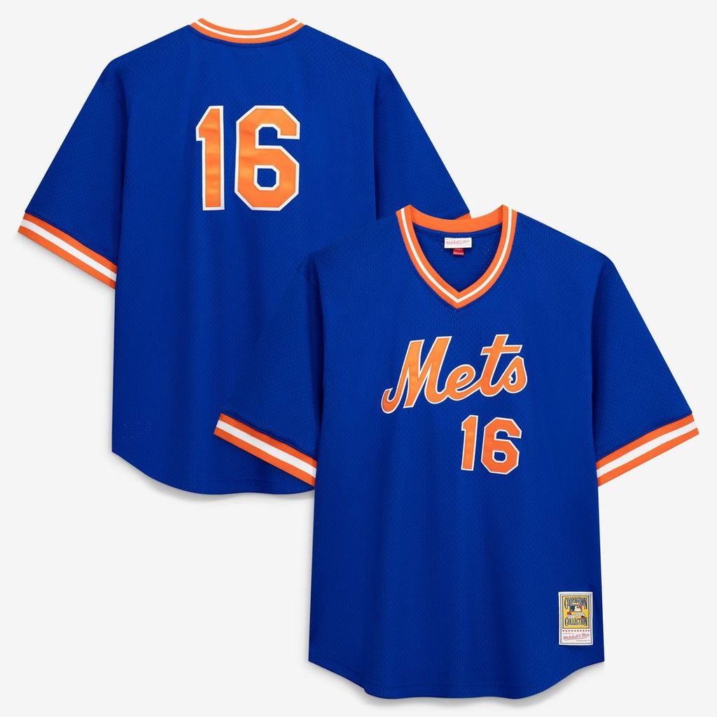 Dwight Gooden New York Mets Big & Tall Mesh Jersey - Royal