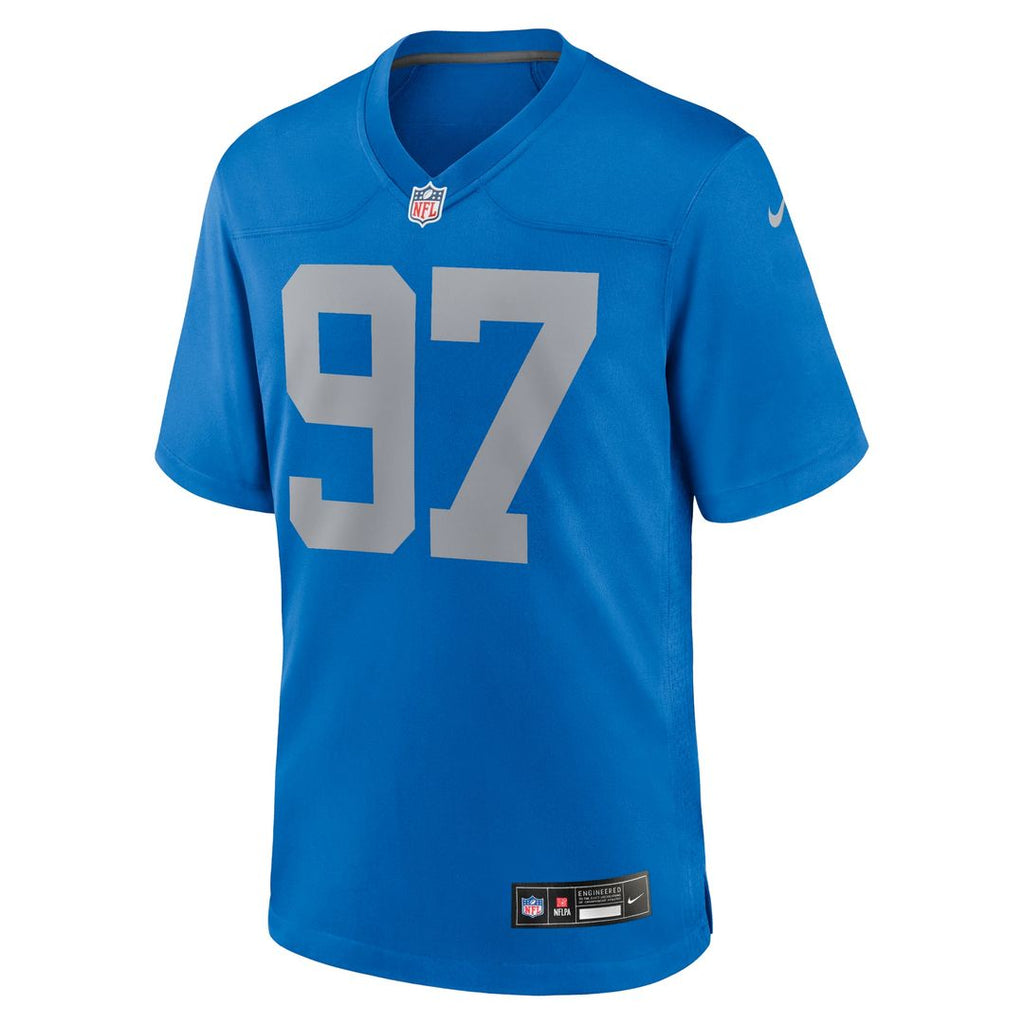 Aidan Hutchinson Detroit Lions Alternate Jersey - Blue
