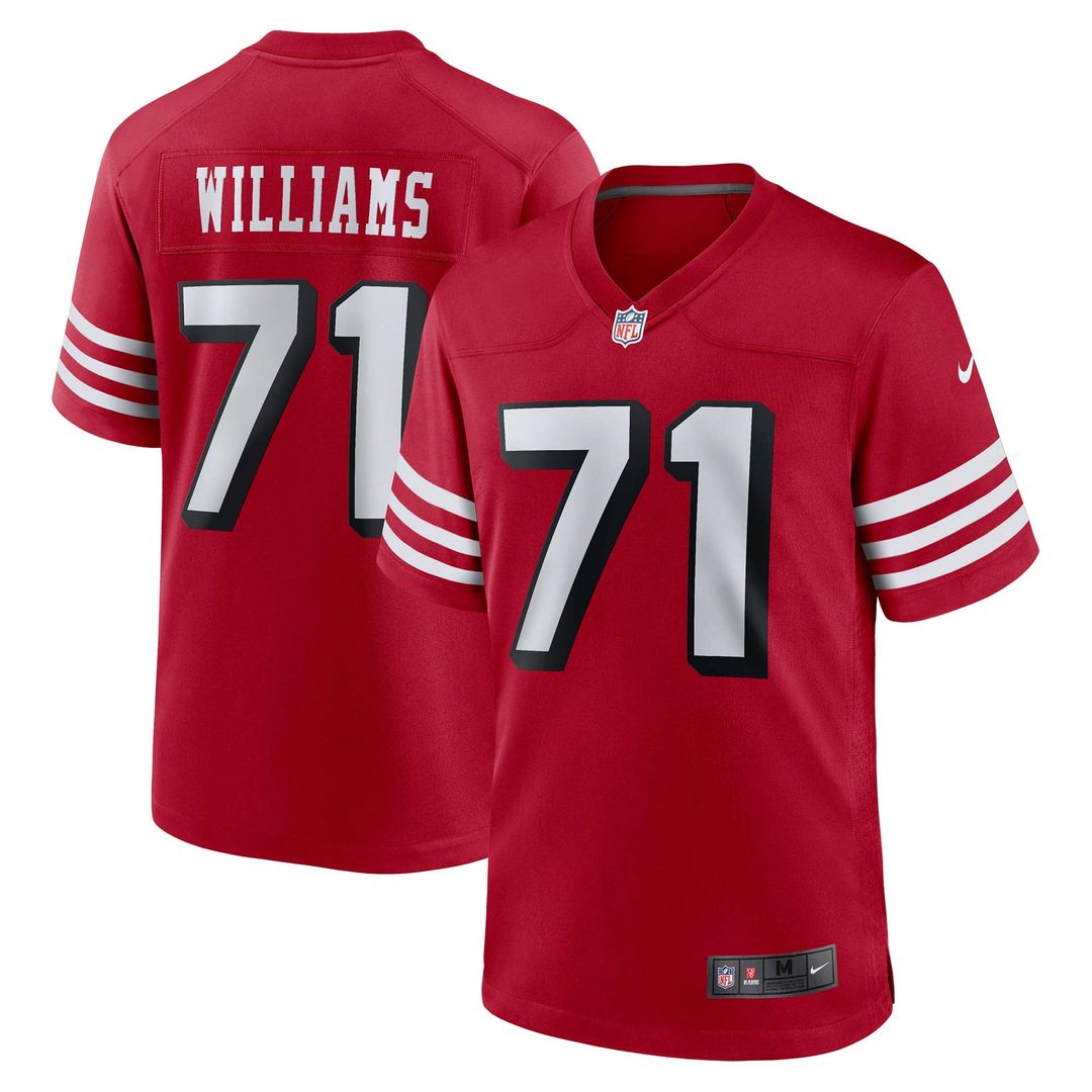 Trent Williams San Francisco 49ers Alternate Jersey - Scarlet