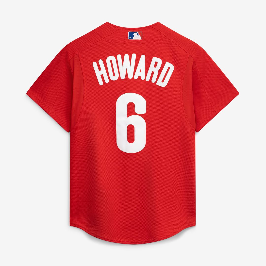 Ryan Howard Philadelphia Phillies Jersey – Red