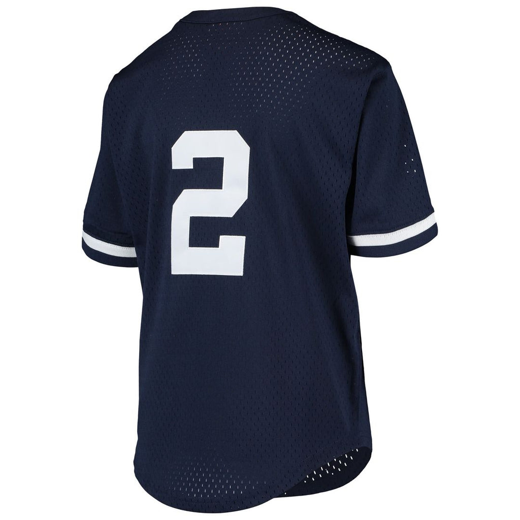 Derek Jeter New York Yankees Youth Mesh Jersey - Navy