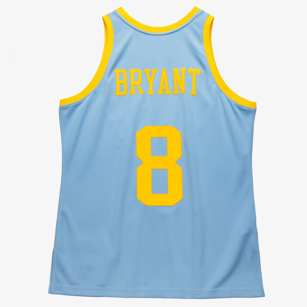 Men's Kobe Bryant Powder Blue Los Angeles Lakers 2001/02 Authentic Player Jersey