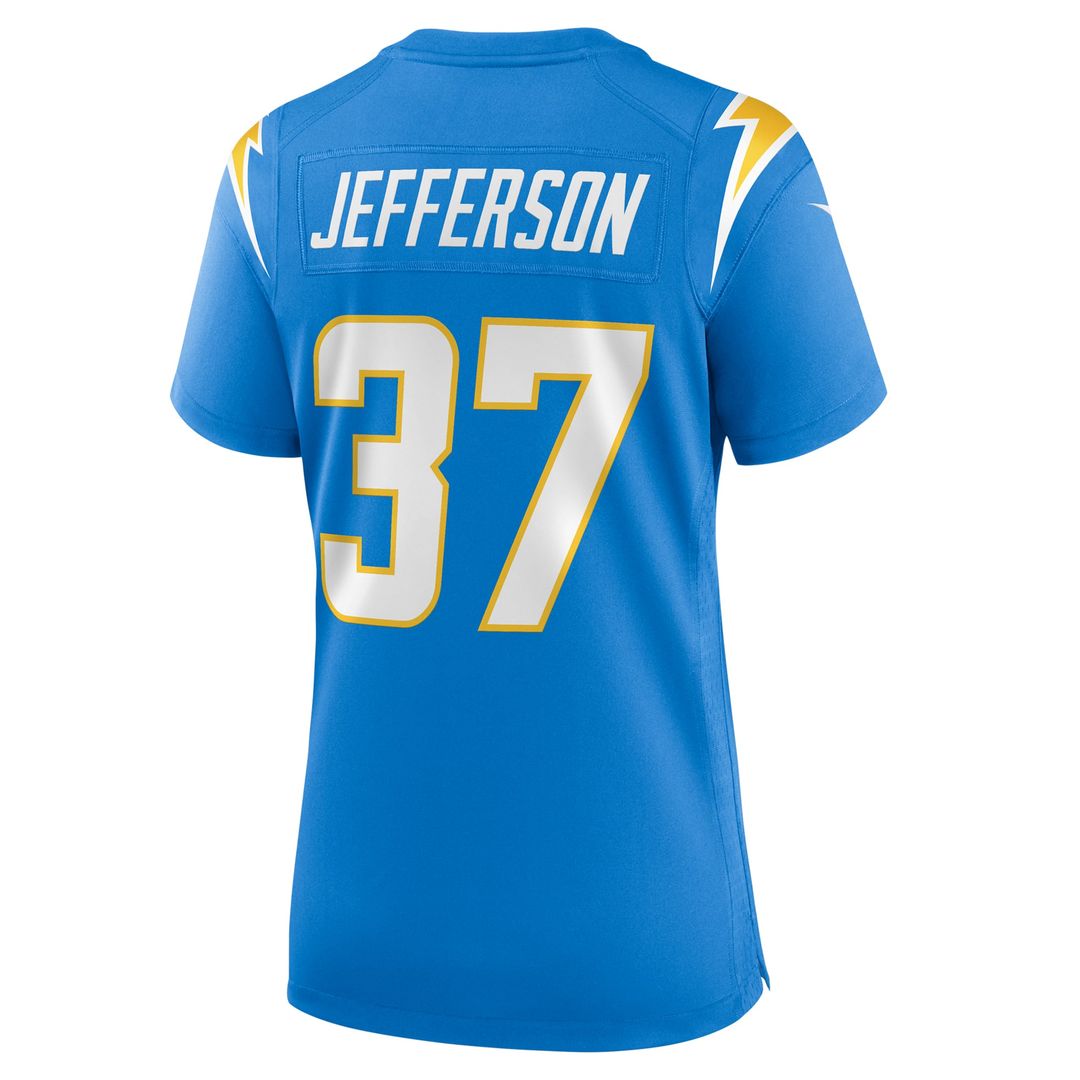 Tony Jefferson Los Angeles Chargers Women's Team Jersey - Powder Blue