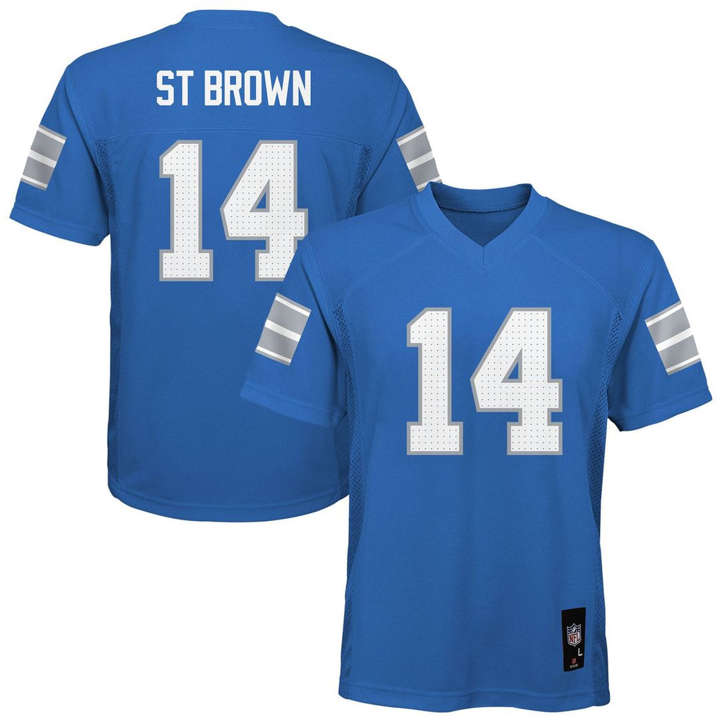 Amon-Ra St. Brown Detroit Lions Preschool Replica Player Jersey - Blue