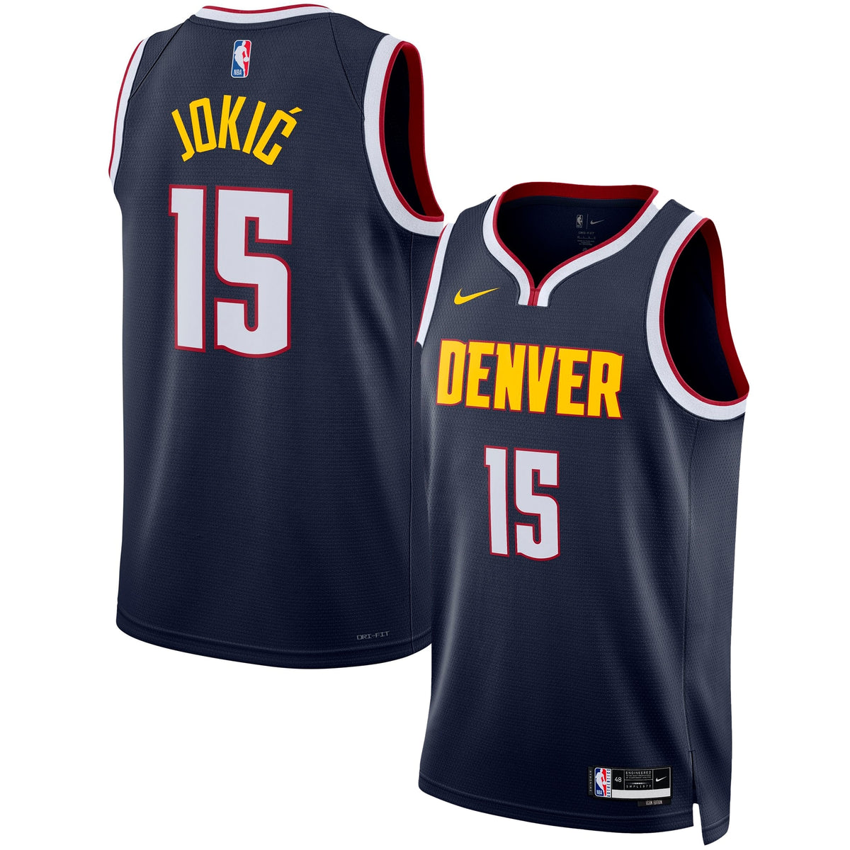 Denver Nuggets Jersey - Nikola Jokic - Unisex