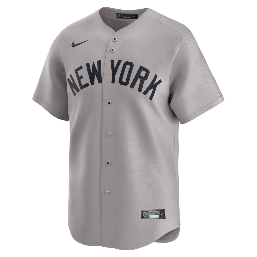 Anthony Volpe New York Yankees Away Jersey - Gray