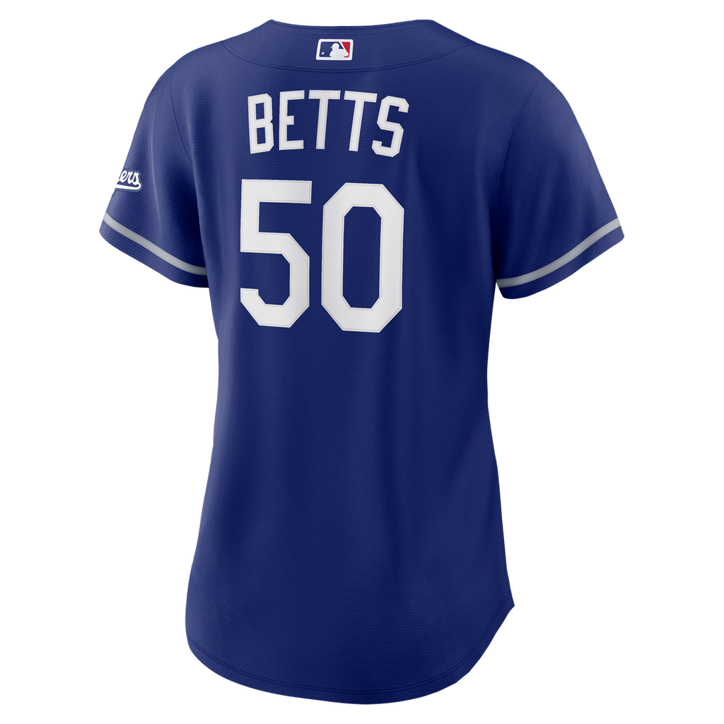 Mookie Betts Los Angeles Dodgers Women's Alternate Jersey - Royal