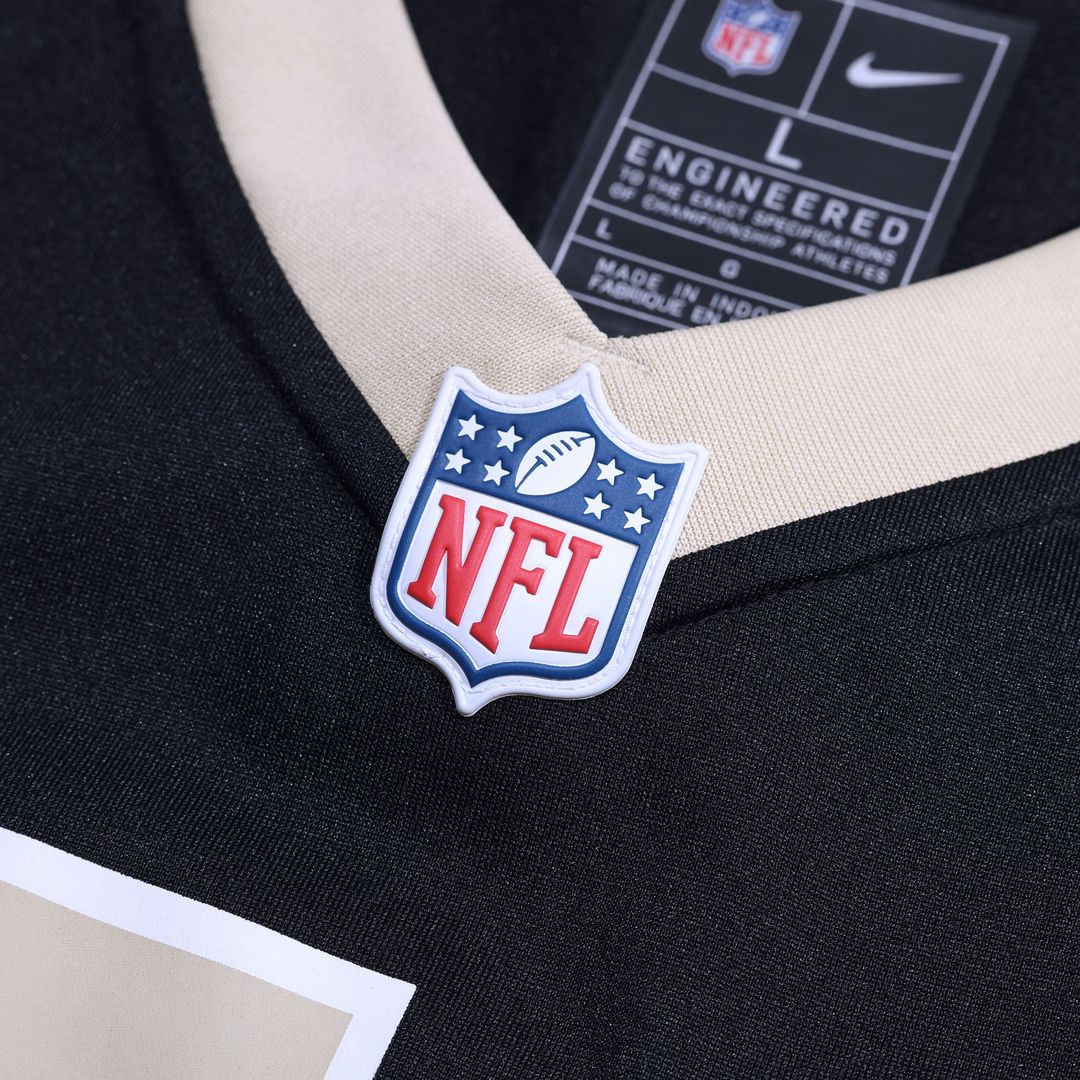 Shaquan Davis New Orleans Saints Jersey - Black