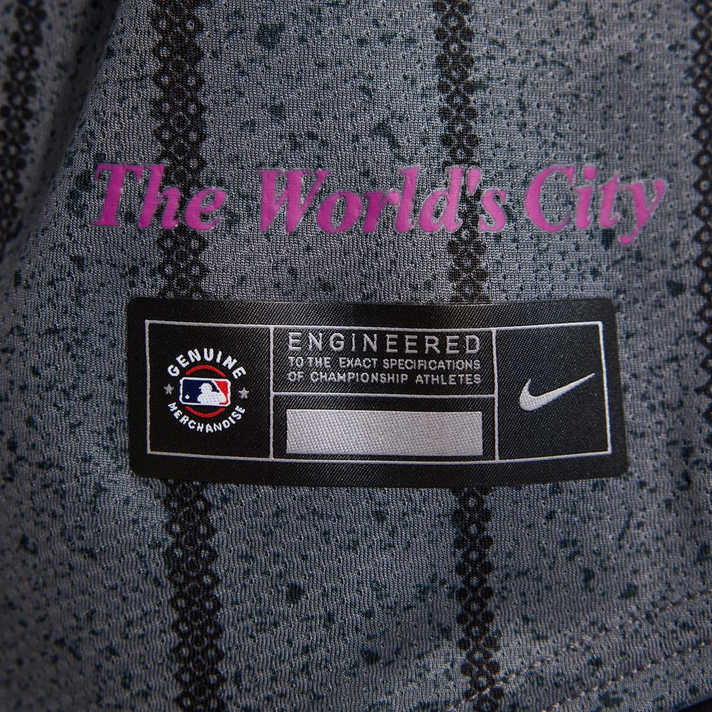New York Mets Women's Jersey - Gray