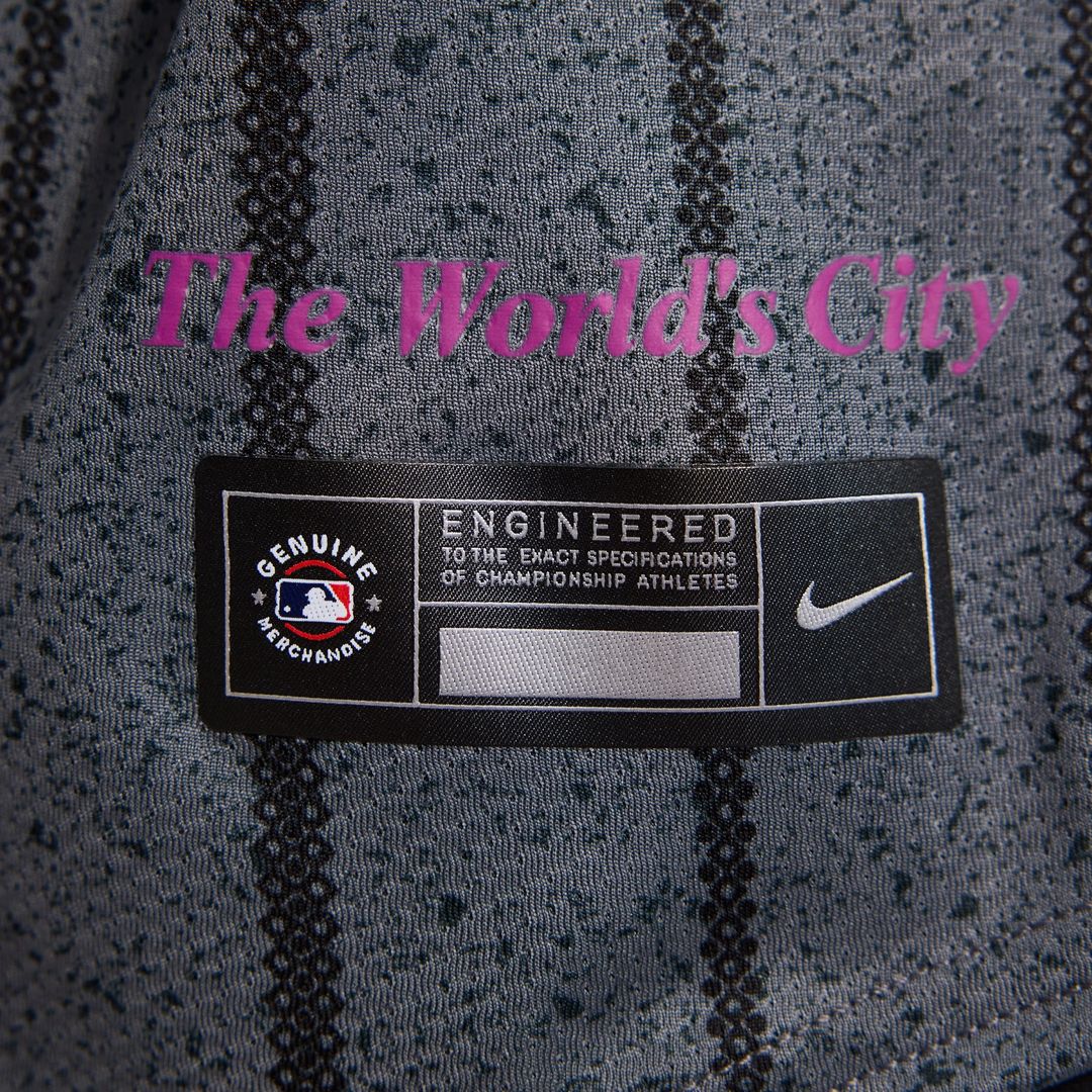 New York Mets Women's Jersey - Gray