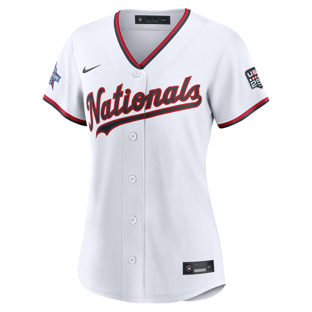 2026 All-Star Game Women's Washington Nationals James Wood White Jersey