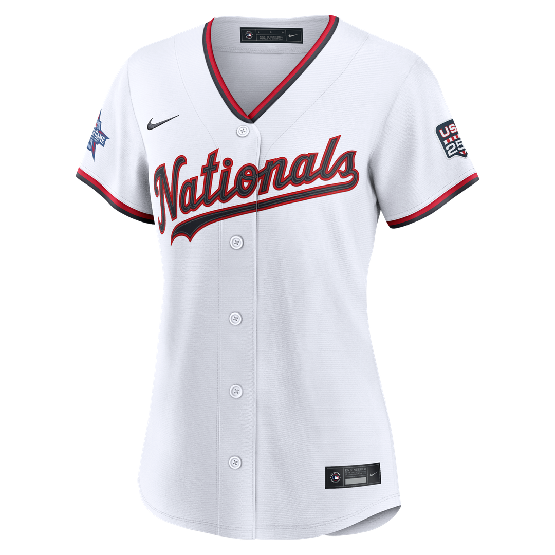 2026 All-Star Game Women's Washington Nationals James Wood White Jersey