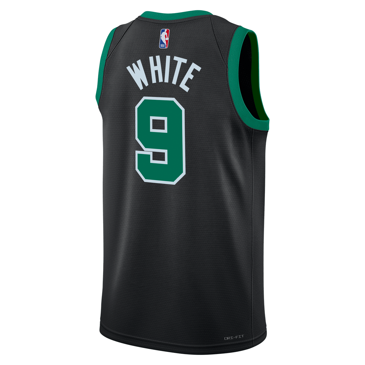 Boston Celtics Jersey - Black - Derrick White - Unisex