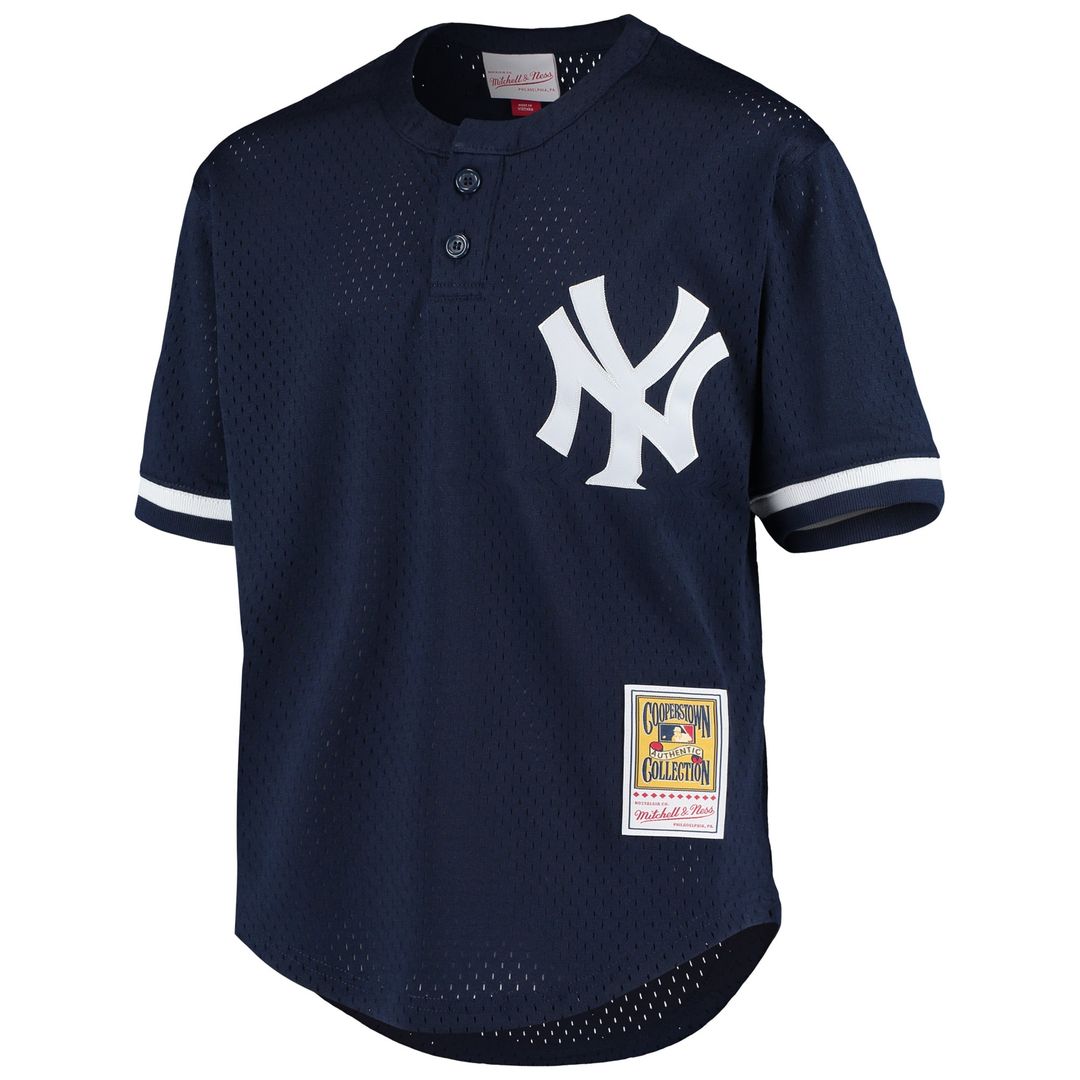 Derek Jeter New York Yankees Youth Mesh Jersey - Navy
