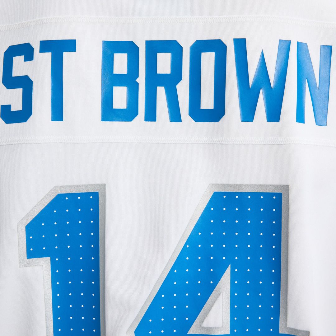 Amon-Ra St. Brown Detroit Lions Jersey - White
