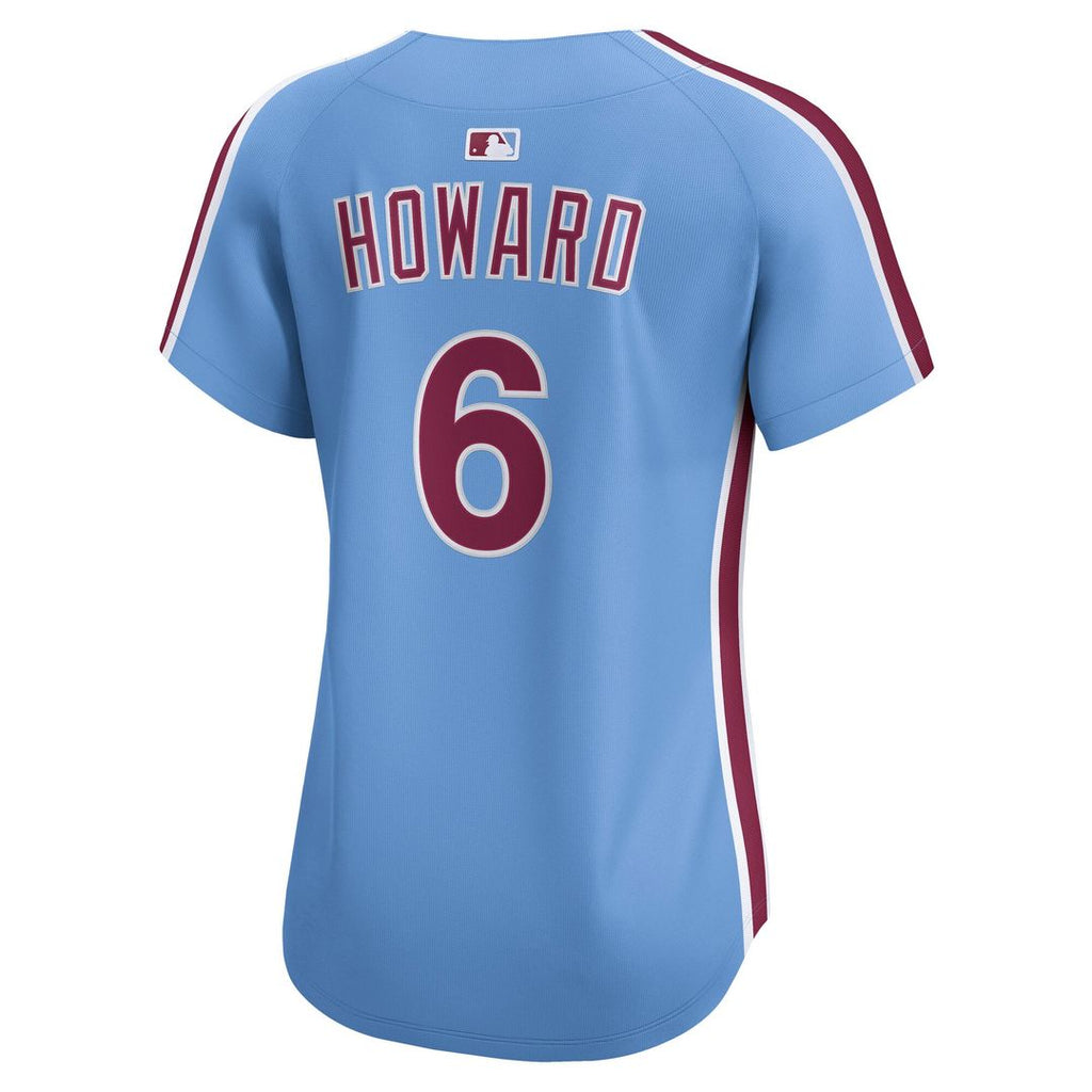 Ryan Howard Philadelphia Phillies Women's Alternate Jersey - Light Blue