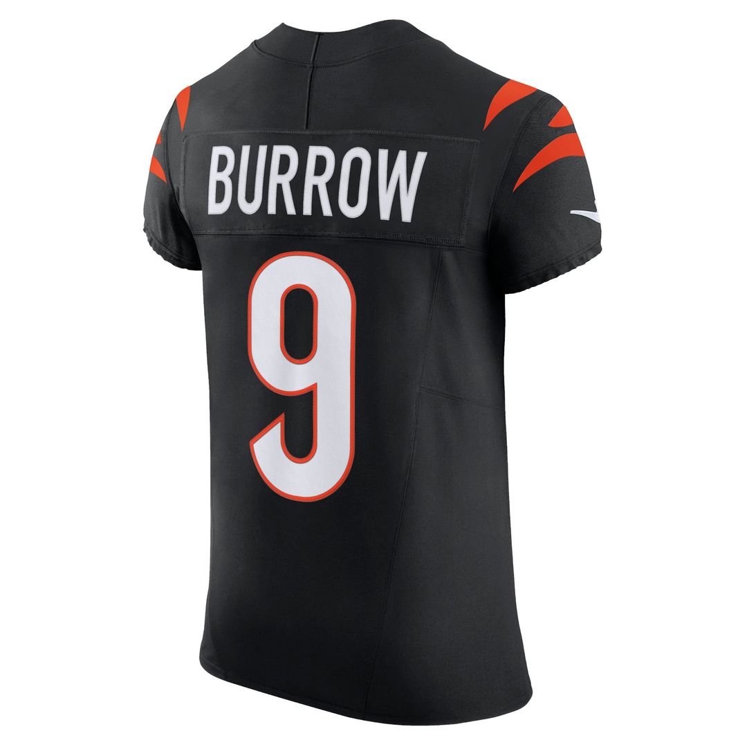 Joe Burrow Cincinnati Bengals Team Elite Jersey - Black