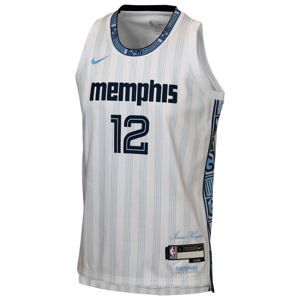 Memphis Grizzlies 2025/26 Jersey - Gray - Ja Morant - Youth