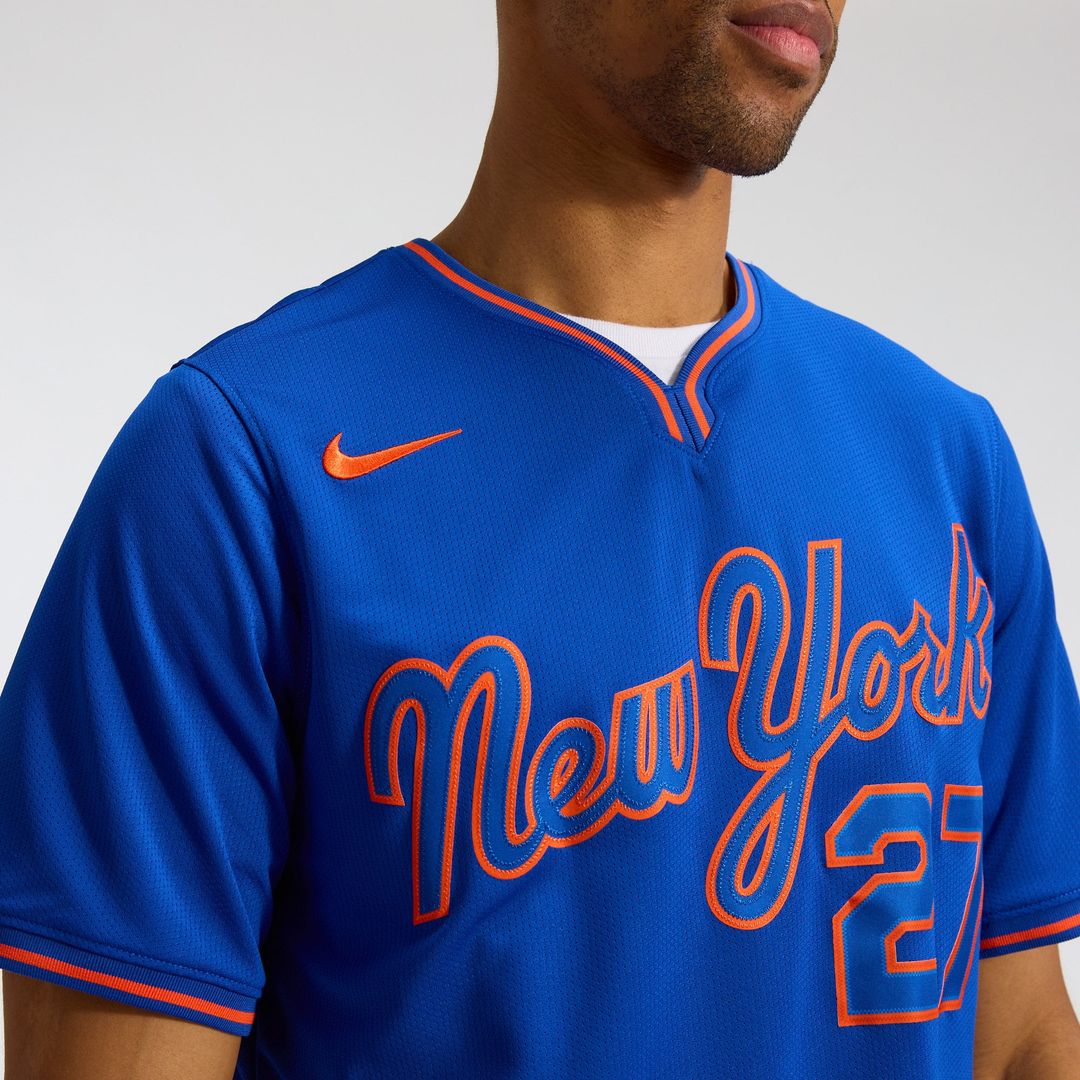 Mark Vientos New York Mets All-Star Jersey - Gray