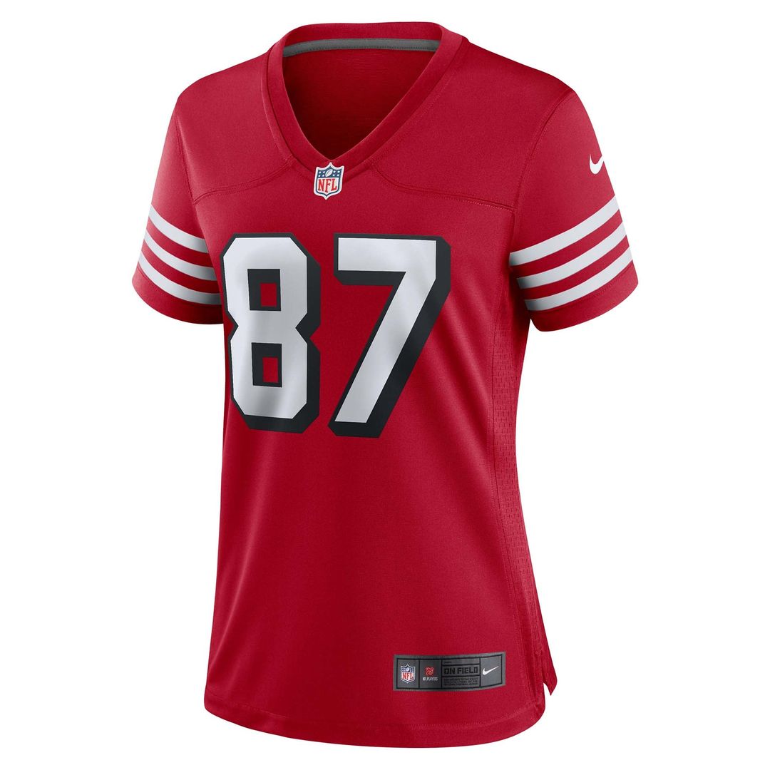 Dwight Clark San Francisco 49ers Women's Alternate Jersey - Scarlet