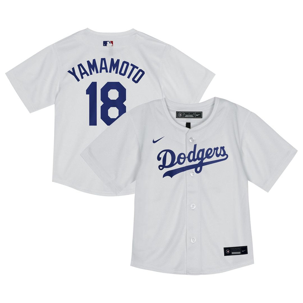 Yoshinobu Yamamoto Los Angeles Dodgers Toddler Home Jersey - White