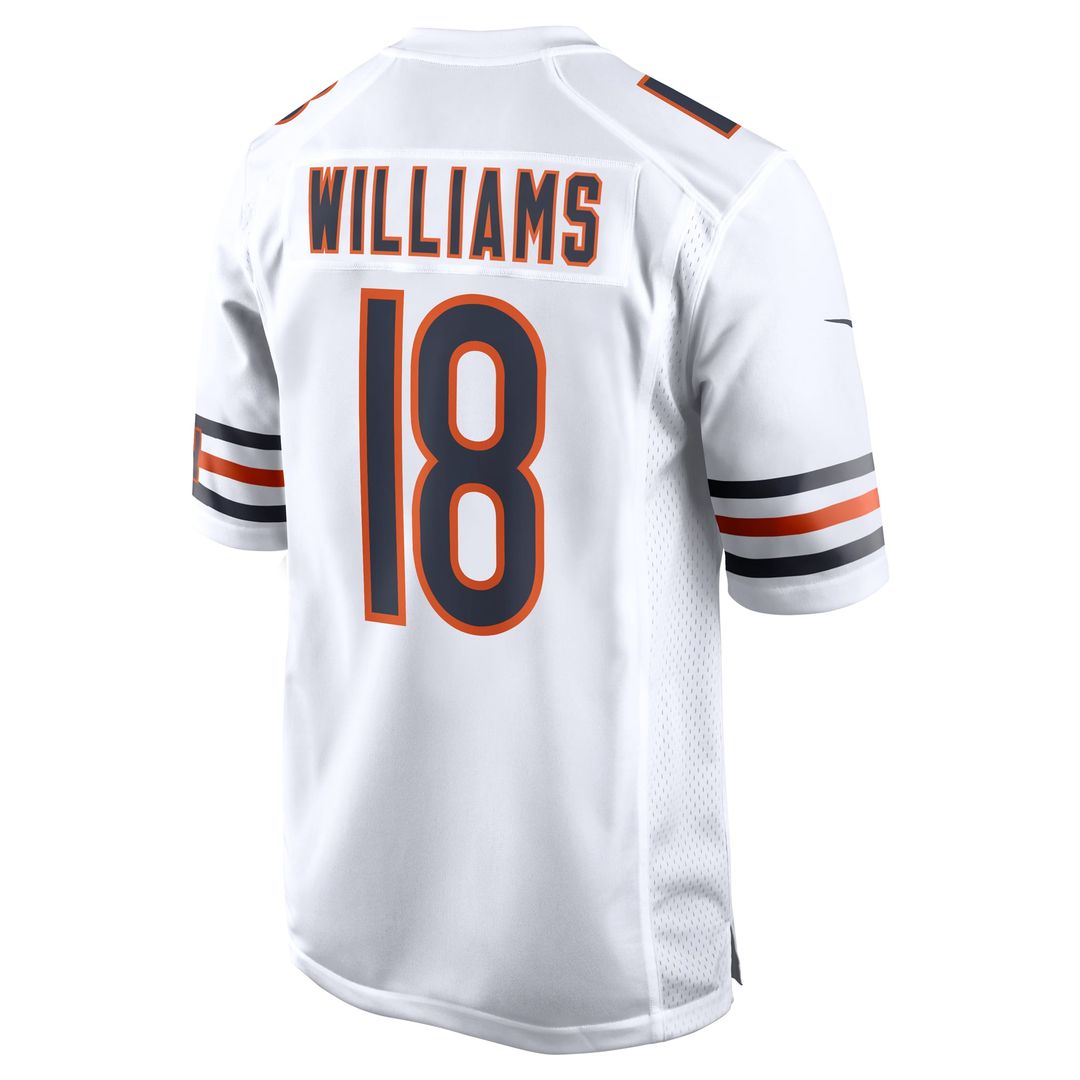 Caleb Williams Chicago Bears First Round Pick Player Jersey - White