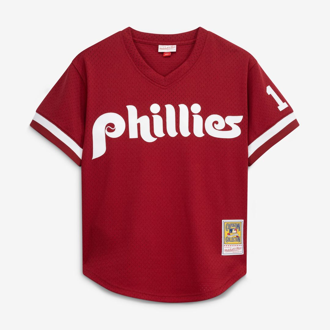 Darren Daulton Philadelphia Phillies Authentic Jersey - Scarlet