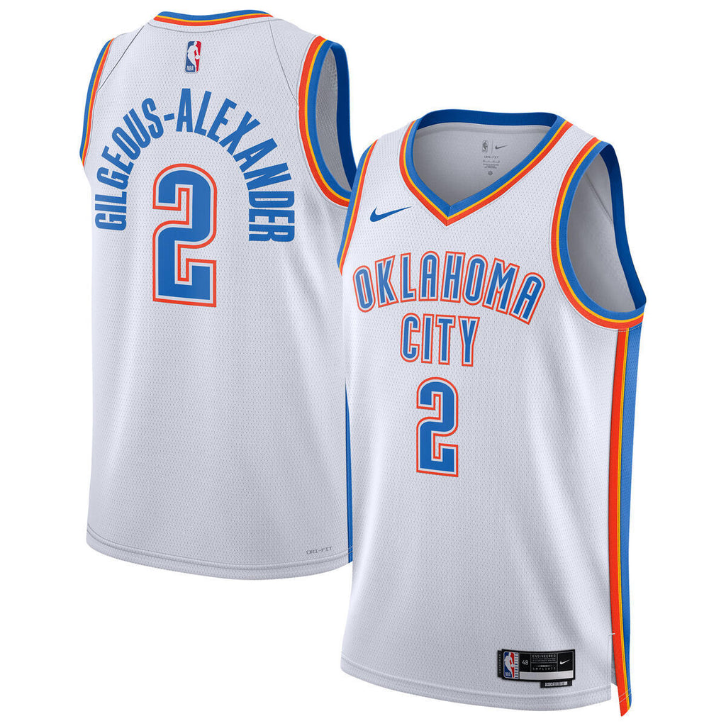 Oklahoma City Thunder Association Jersey - Gilgeous-Alexander - Unisex