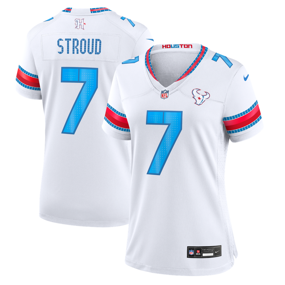 C.J. Stroud Houston Texans Women's 2026 Rivalries Collection Jersey - White