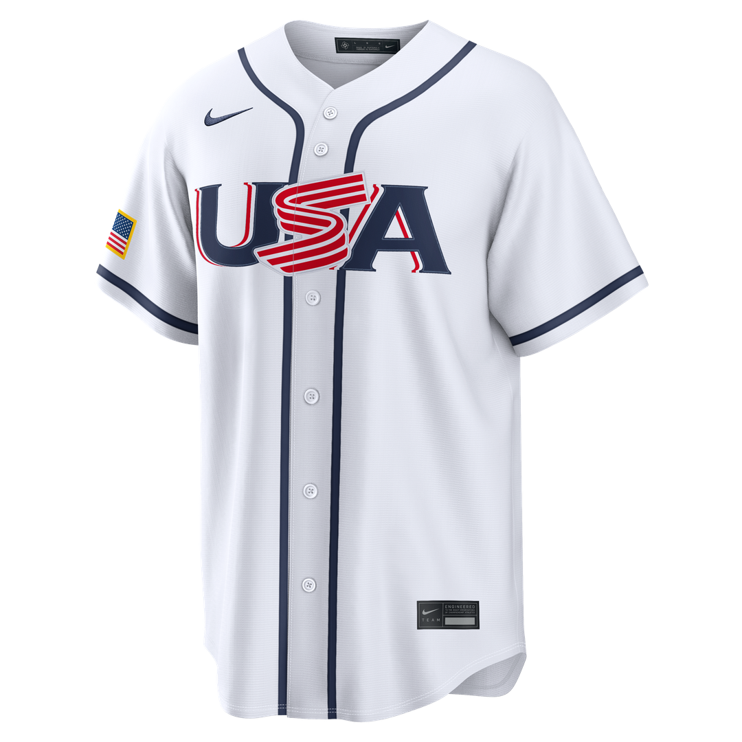 Aaron Judge USA Baseball 2026 World Baseball Classic Home Jersey - White