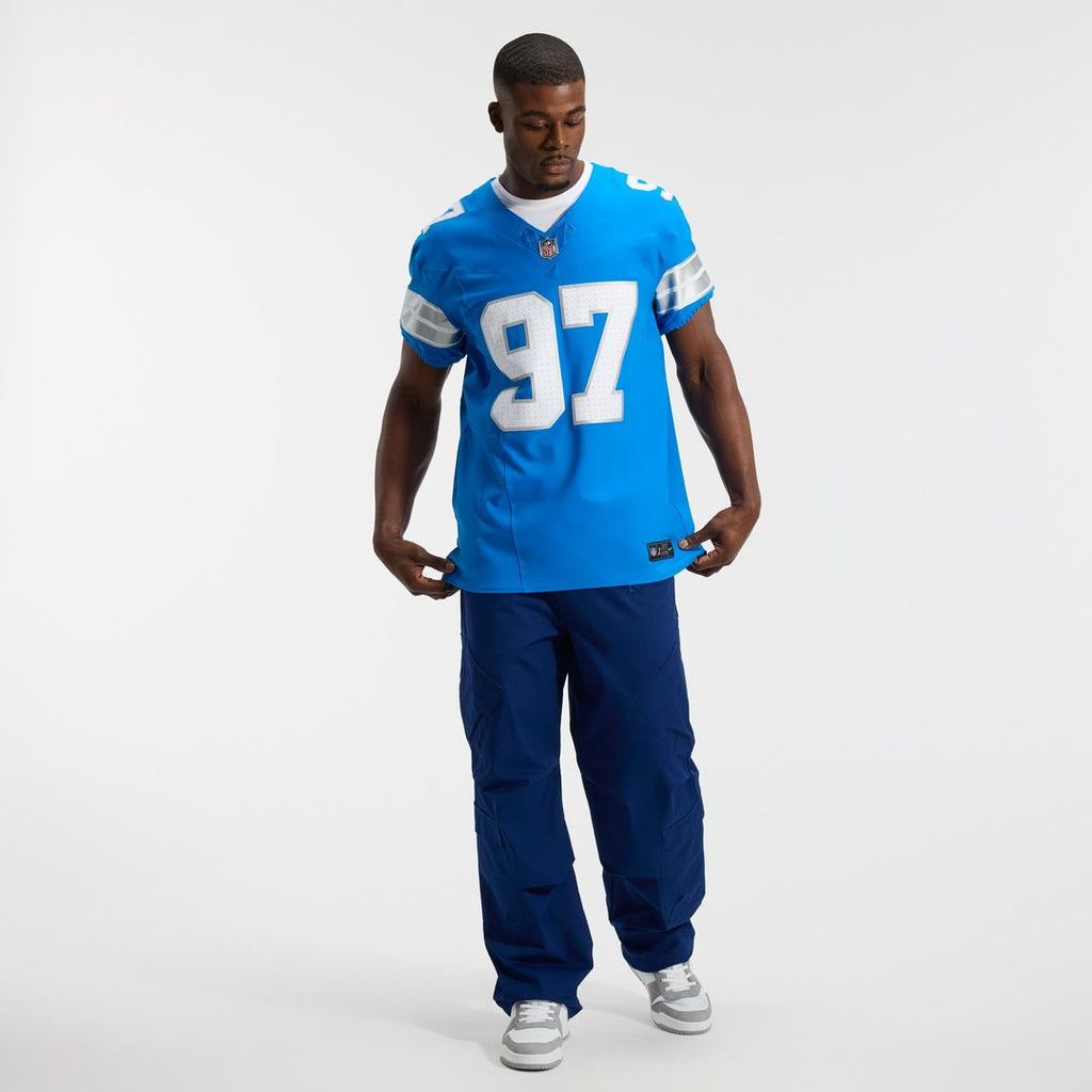 Aidan Hutchinson Detroit Lions Team Elite Jersey - Blue