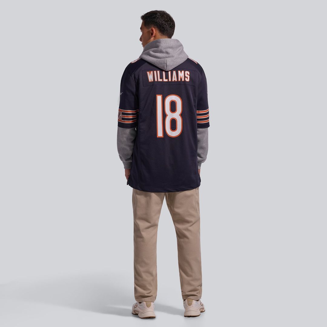 Caleb Williams Chicago Bears Player Jersey - Navy