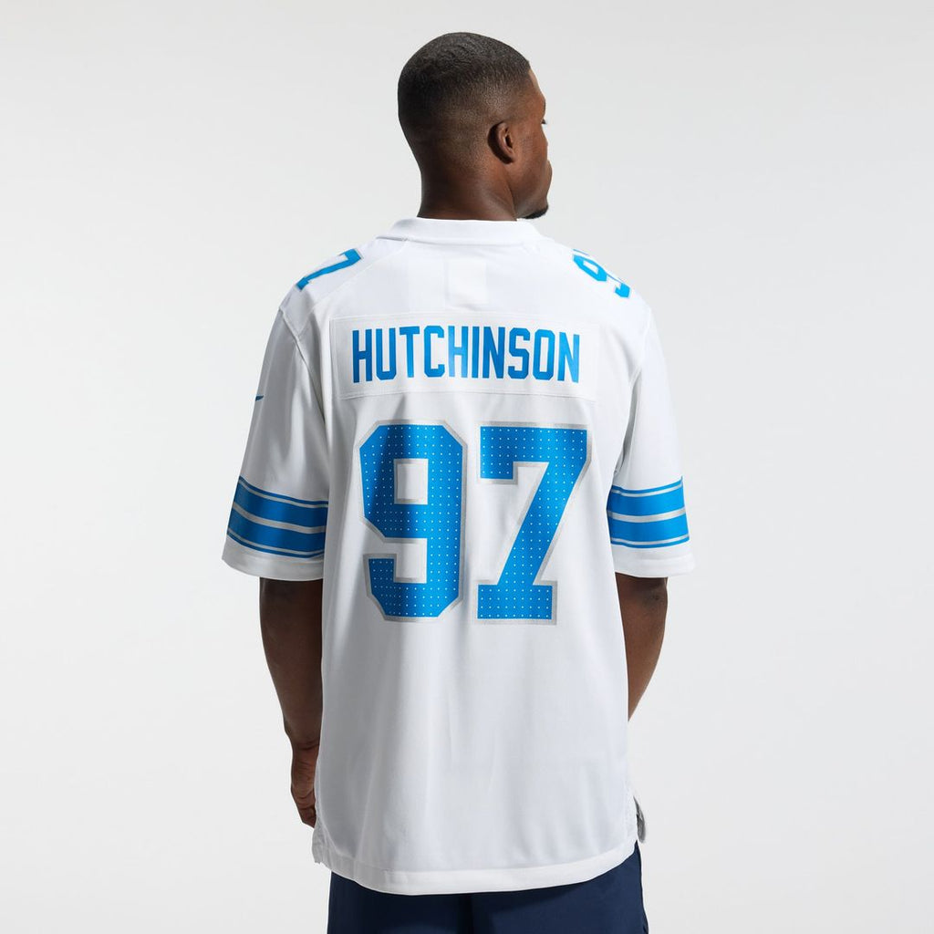 Aidan Hutchinson Detroit Lions Jersey - White