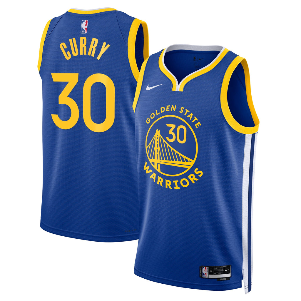 Golden State Warriors Jersey - Royal - Stephen Curry - Unisex
