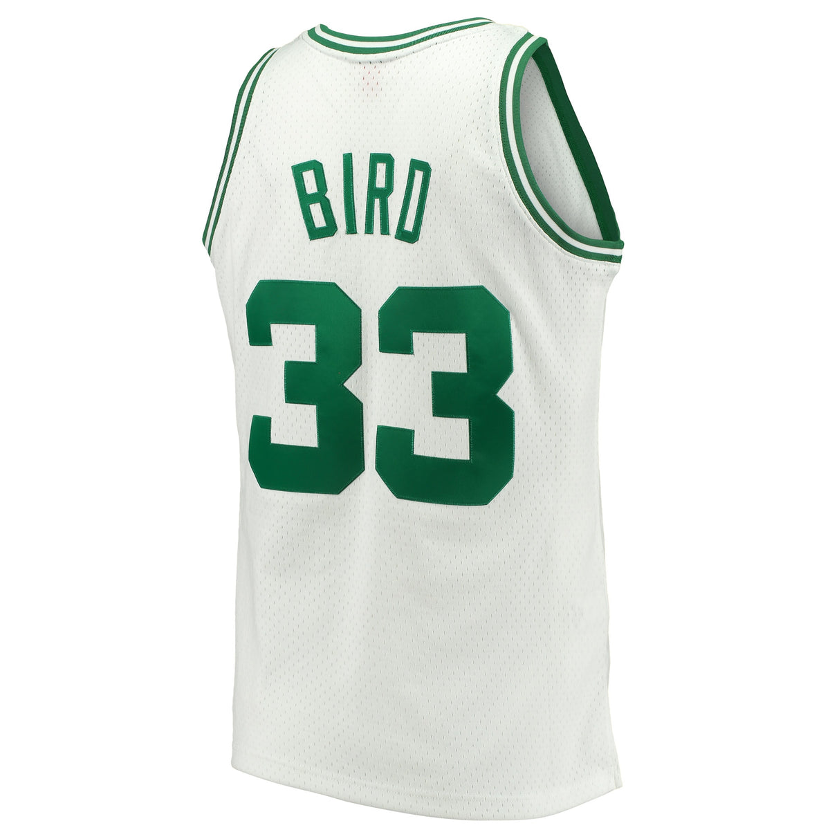 Men's Larry Bird White Boston Celtics 1985-86 Jersey