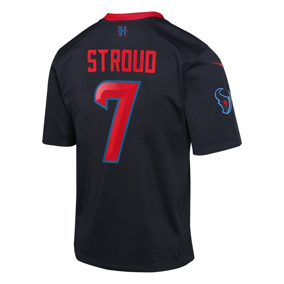 C.J. Stroud Houston Texans Youth Jersey - Navy