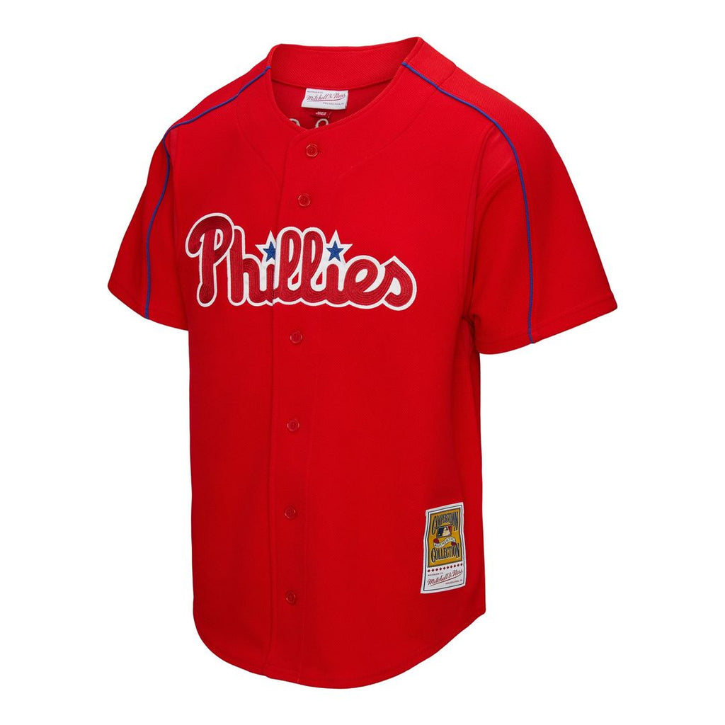 Ryan Howard Philadelphia Phillies Big & Tall Cooperstown Mesh Jersey - Red